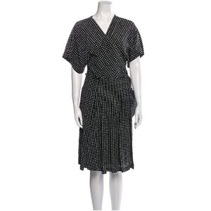 Diane von furstenberg polka dot silk wrap dress Size 0
